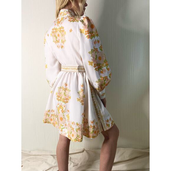 BEULAH Tuckernuck Leila Floral Dress US MEDIUM - Picture 7 of 16